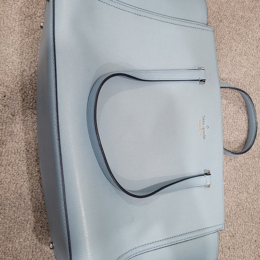 Light blue Kate Spade tote bag